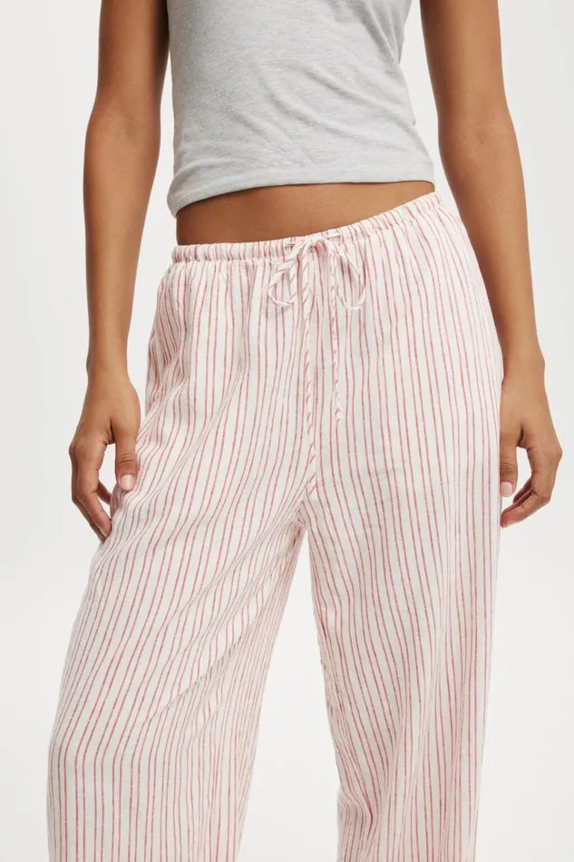 Haven Wide Leg Pant Jacqui Stripe Women Cotton On Pants