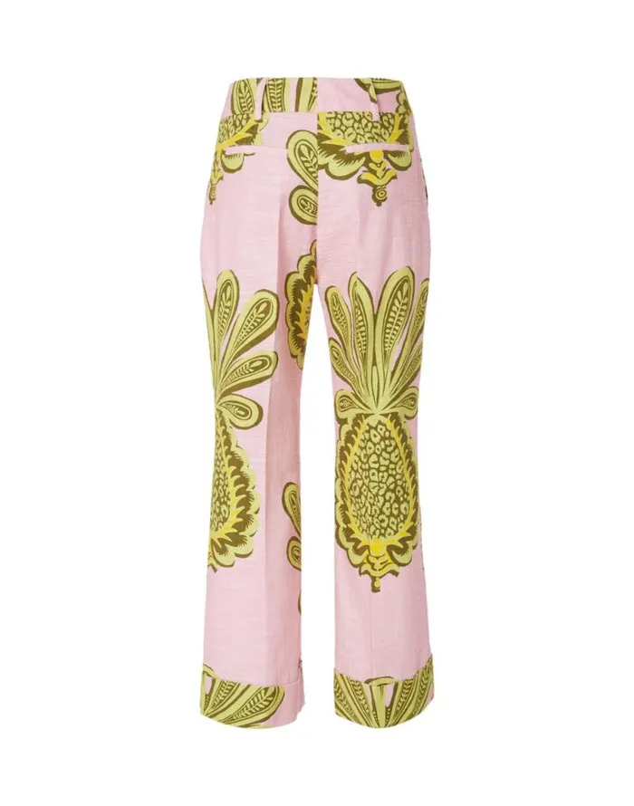 Hendrix Pants Big Pineapple Pink Women La Double J Shorts and Pants Hendrix Pants Big Pineapple Pink Women La Double J Shorts and Pants