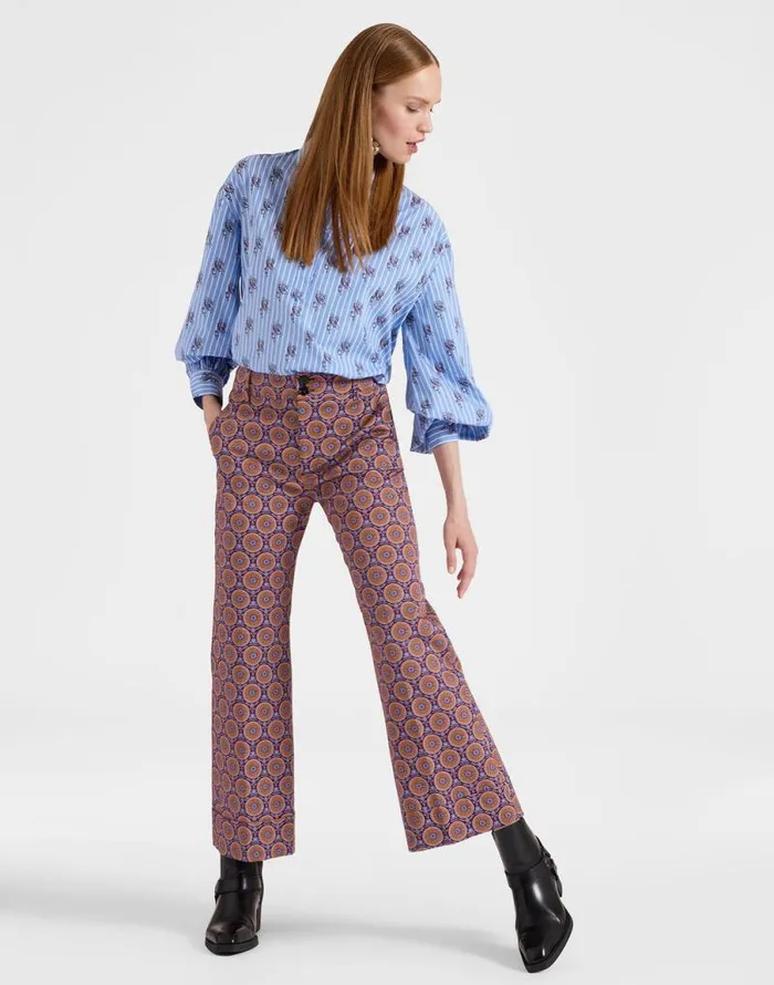 Hendrix Pants Sovereign Mini Purple Women La Double J Shorts and Pants