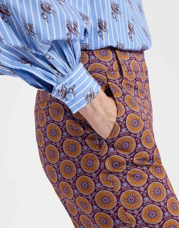 Hendrix Pants Sovereign Mini Purple Women La Double J Shorts and Pants Hendrix Pants Sovereign Mini Purple Women La Double J Shorts and Pants
