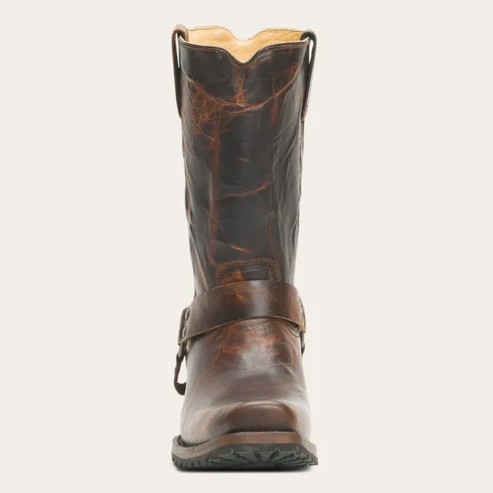 Heritage Harness Boots Waxed Brown Men Stetson Western