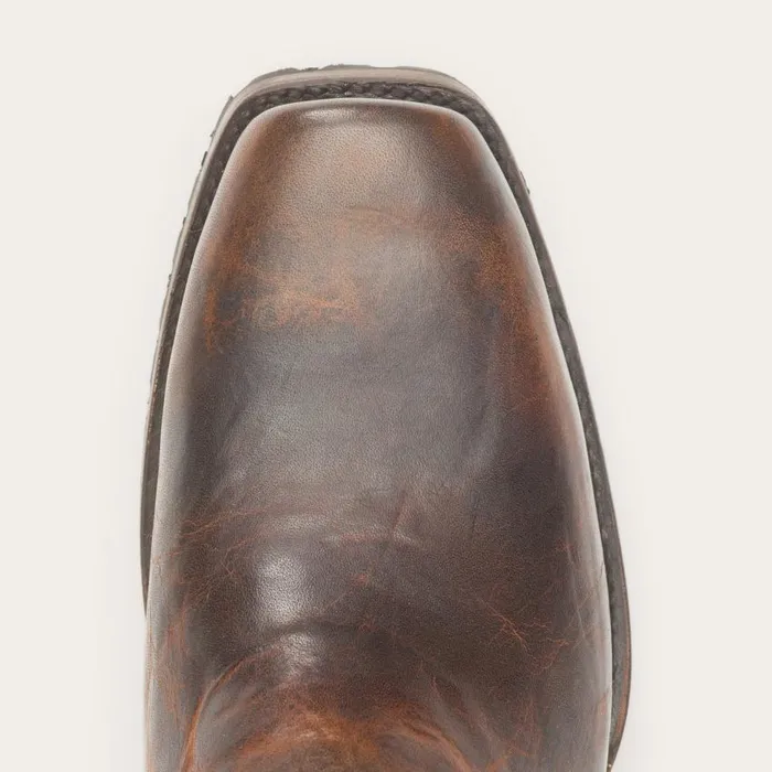 Heritage Harness Boots Waxed Brown Men Stetson Western