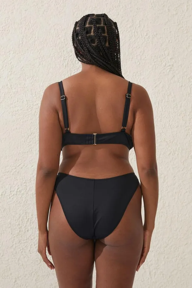 High Side Brazilian Seam Bikini Bottom Black Women Cotton On Bikinis High Side Brazilian Seam Bikini Bottom Black Women Cotton On Bikinis