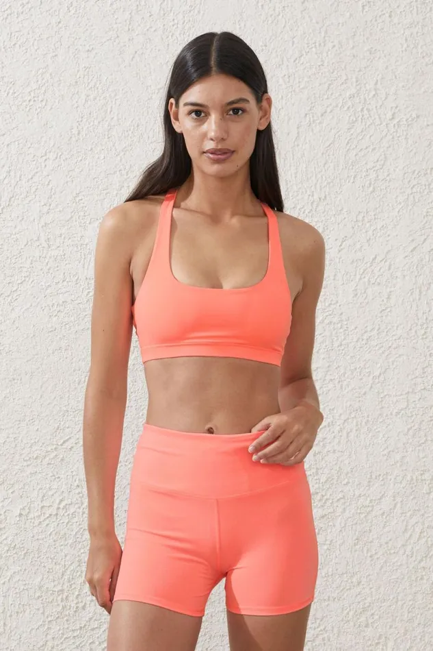 Highwaisted Shortie Short Coral Dream Women Cotton On Shorts Highwaisted Shortie Short Coral Dream Women Cotton On Shorts