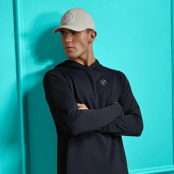 Hoodies and Tees Men GFORE LTD RELEASE 2025 US OPEN BRUSHED BACK TECH TERRY HOODIE Onyx Hoodies and Tees Men GFORE LTD RELEASE 2025 US OPEN BRUSHED BACK TECH TERRY HOODIE Onyx