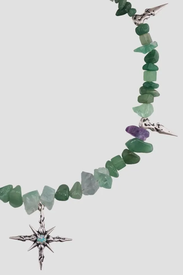 Ibiza Necklace Greensilver WomenMen MISBHV Jewelry