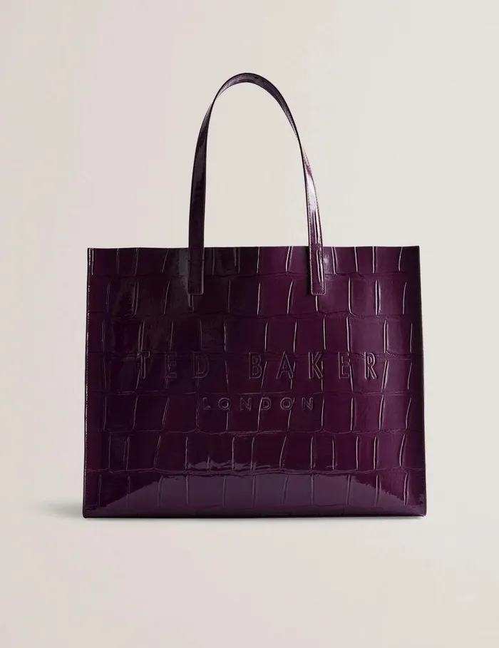 Icon and Signature Bags Women Ted Baker ALLICON Maroon