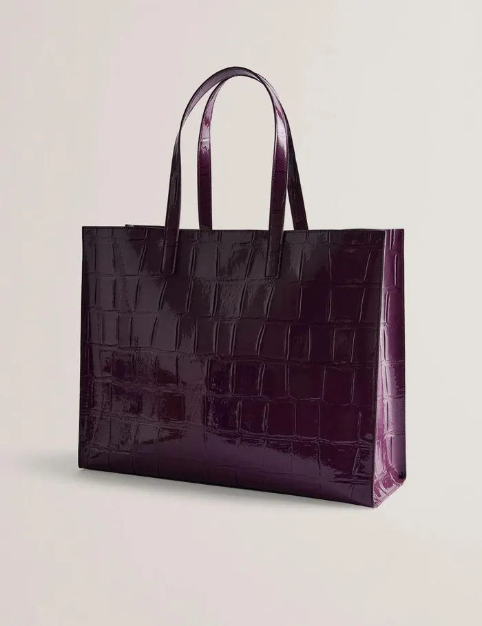 Icon and Signature Bags Women Ted Baker ALLICON Maroon