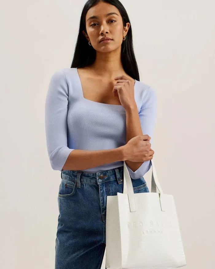 Icon and Signature Bags Women Ted Baker REPTCON Nude