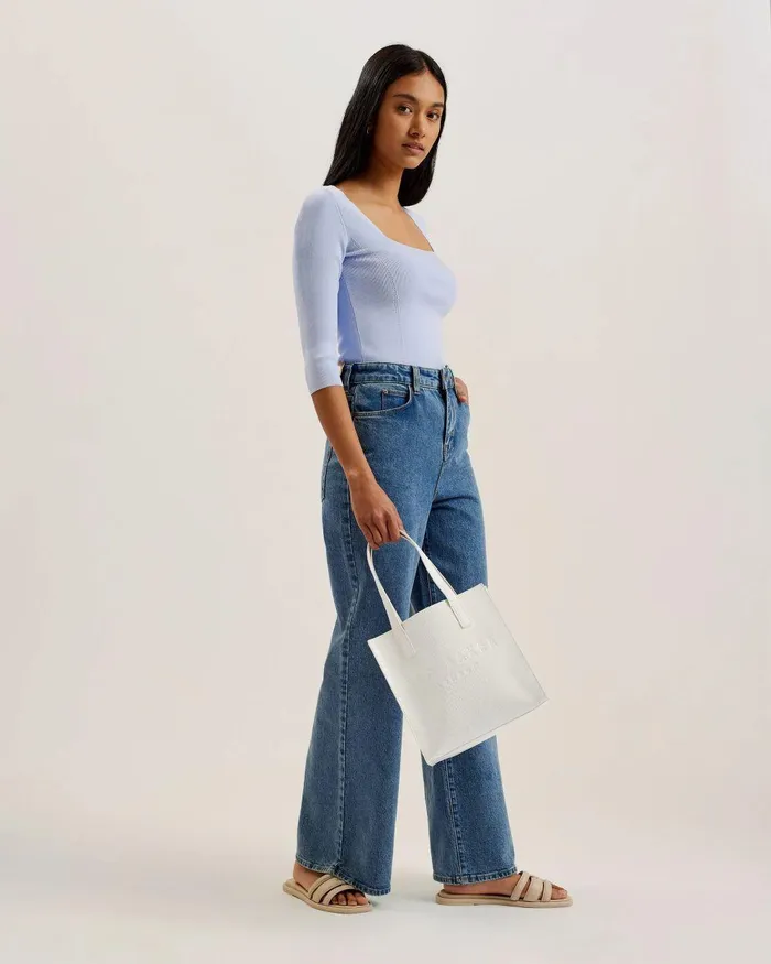 Icon and Signature Bags Women Ted Baker REPTCON Nude