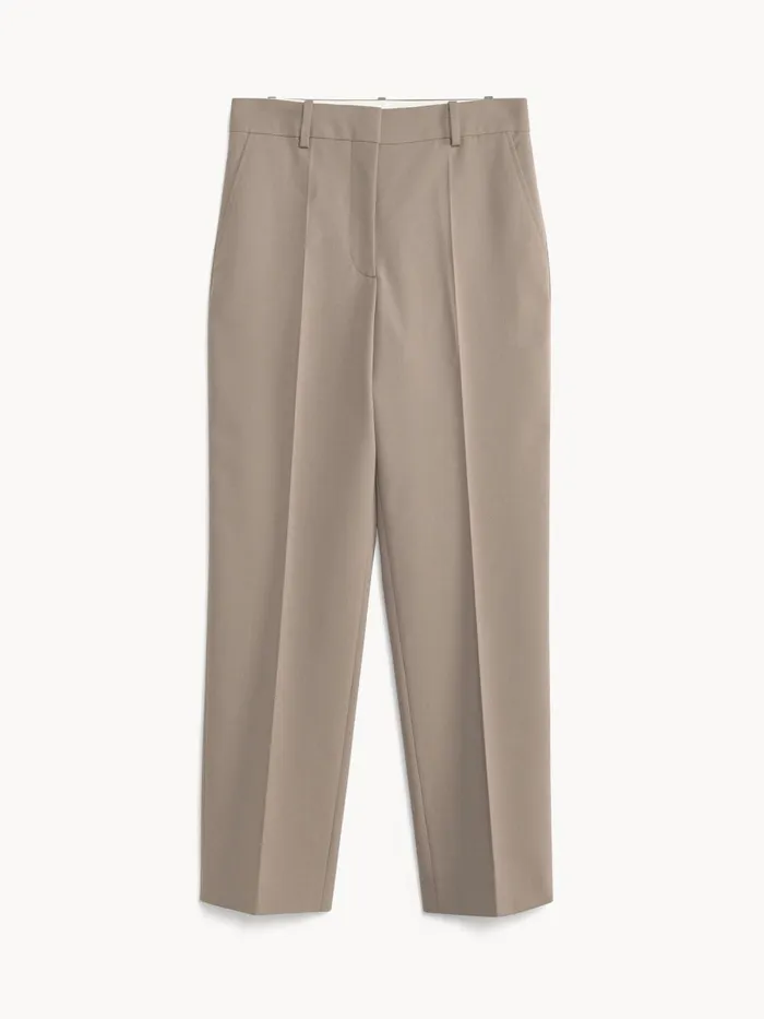 Igda StraightLeg Trousers Shitake Women By Malene Birger Trousers