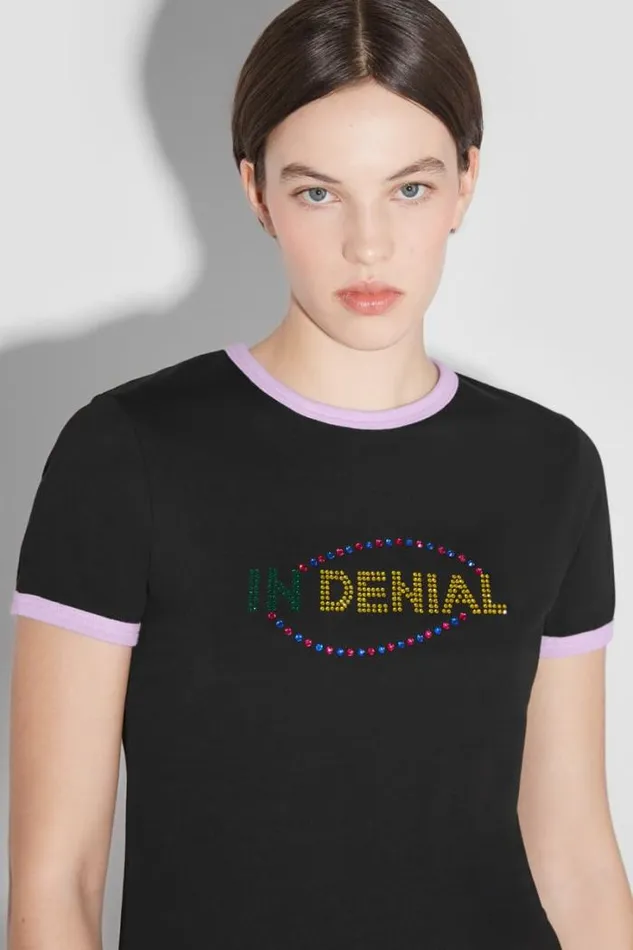In Denial TShirt Black Women MISBHV TShirts