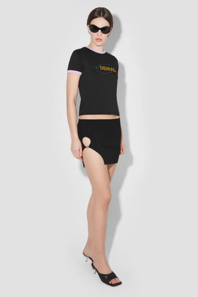 In Denial TShirt Black Women MISBHV TShirts