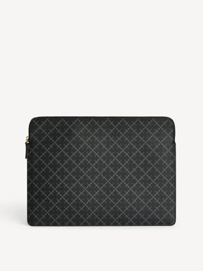 Ivy Laptop Case 13034 Charcoal Women By Malene Birger Bags