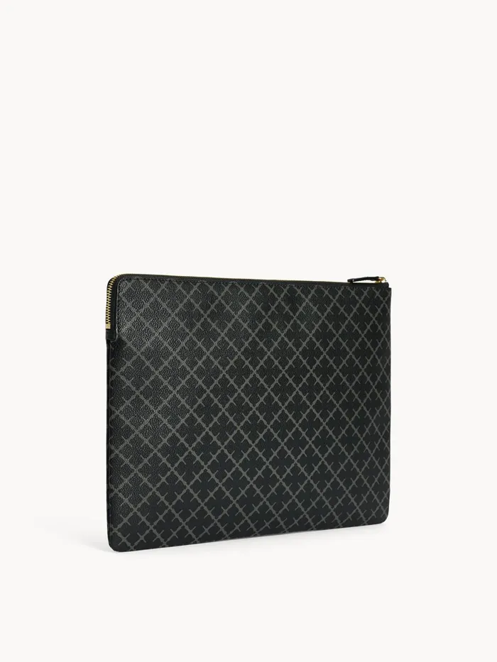 Ivy Laptop Case Charcoal Women By Malene Birger Bags