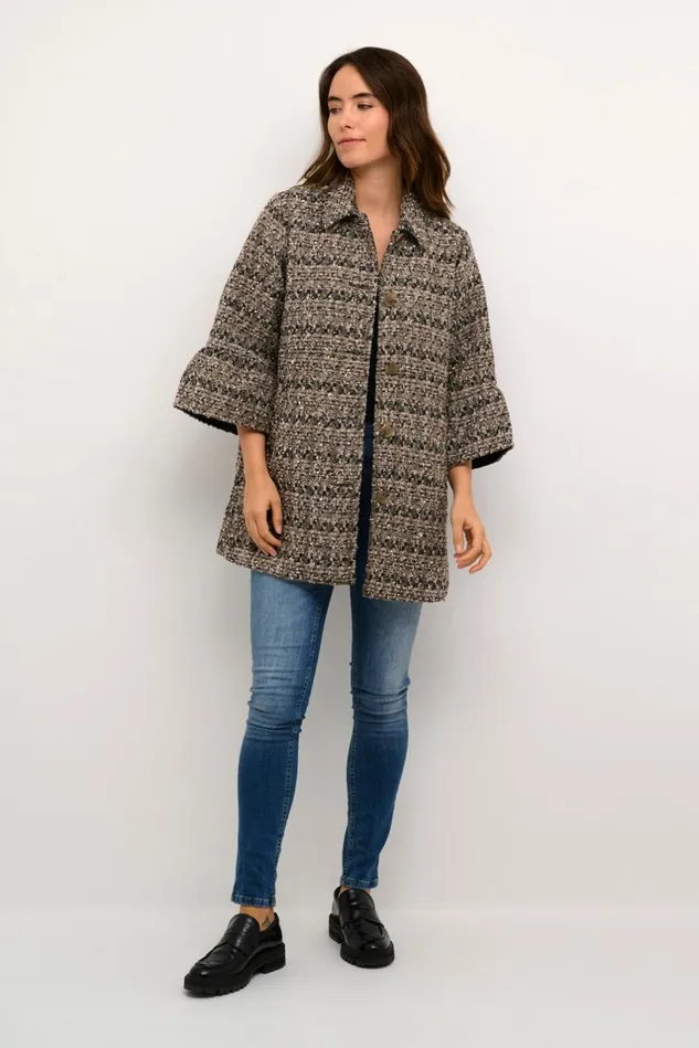Jackets and Coats Women CULTURE CUgina Boucl Jacket