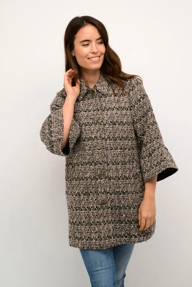 Jackets and Coats Women CULTURE CUgina Boucl Jacket