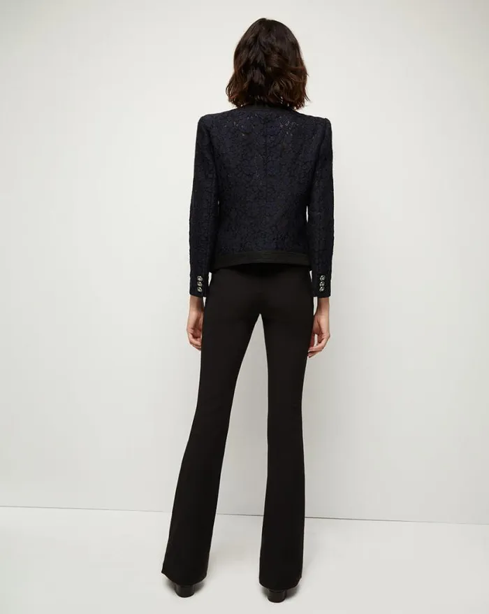 Jackets and Outerwear Shop Veronica Beard Ferazia Lace Jacket Marineblack
