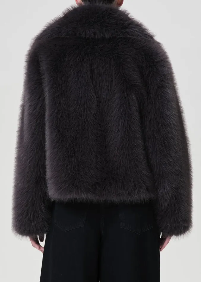Jackets and Outerwear Women Agolde Shoreditch Ski Club X AGOLDE Maren Shearling In Shade Jackets and Outerwear Women Agolde Shoreditch Ski Club X AGOLDE Maren Shearling In Shade