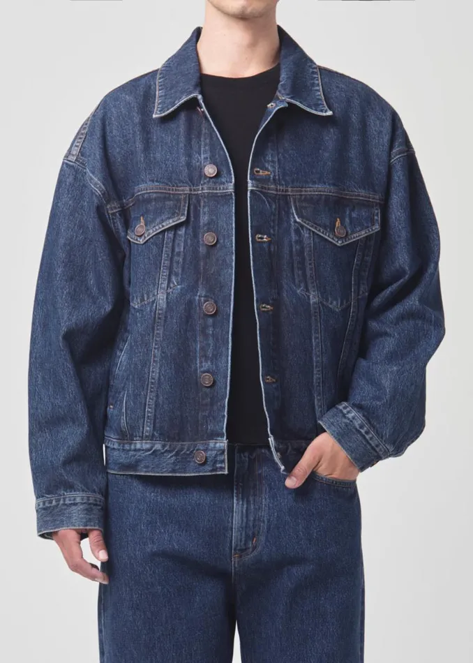 Jackets Men Agolde Stefano Jean Jacket In Pendulum
