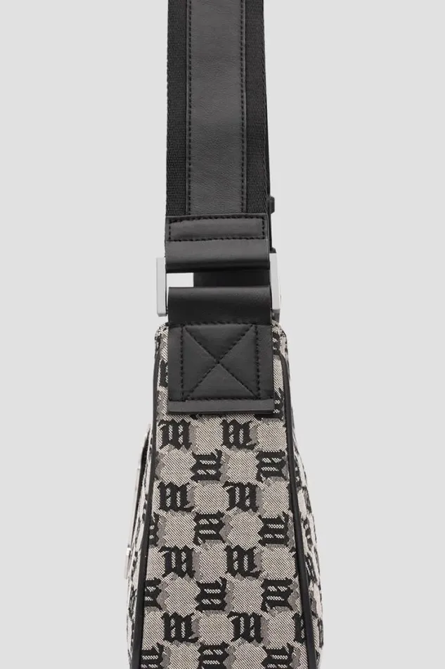 Jacquard Monogram Shoulder Bag Medium Multicolor Women MISBHV Bags