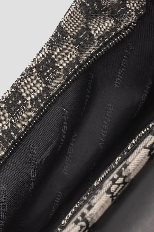 Jacquard Monogram Shoulder Bag Medium Multicolor Women MISBHV Bags