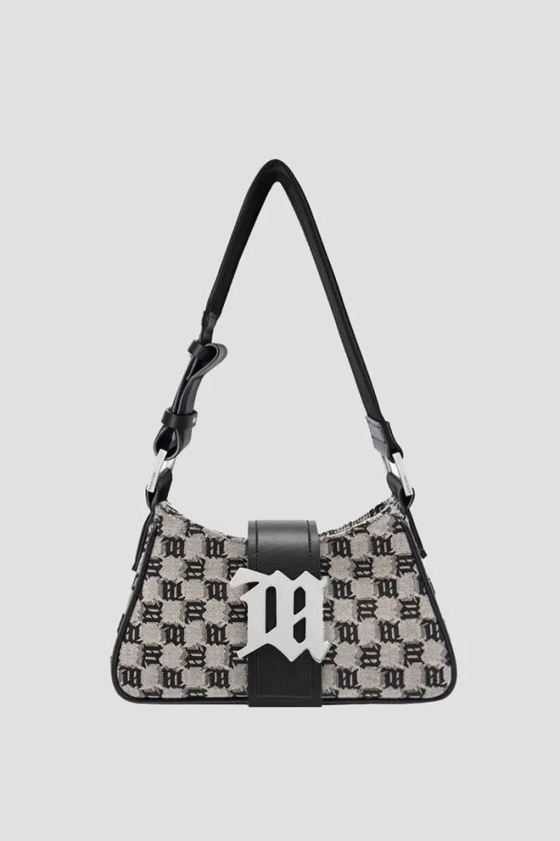 Jacquard Monogram Shoulder Bag Small Multicolor Women MISBHV Bags