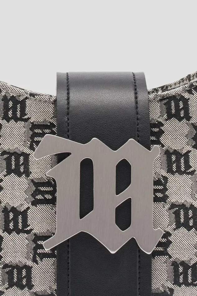 Jacquard Monogram Shoulder Bag Small Multicolor Women MISBHV Bags