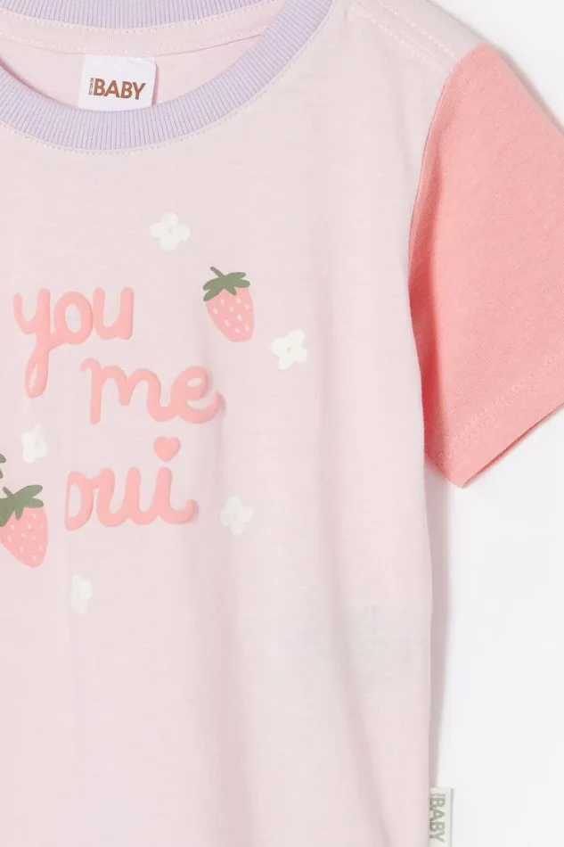 Jamie Short Sleeve Tee Ballerina Pinkyou Me Oui Baby Cotton On Graphic Tees Jamie Short Sleeve Tee Ballerina Pinkyou Me Oui Baby Cotton On Graphic Tees