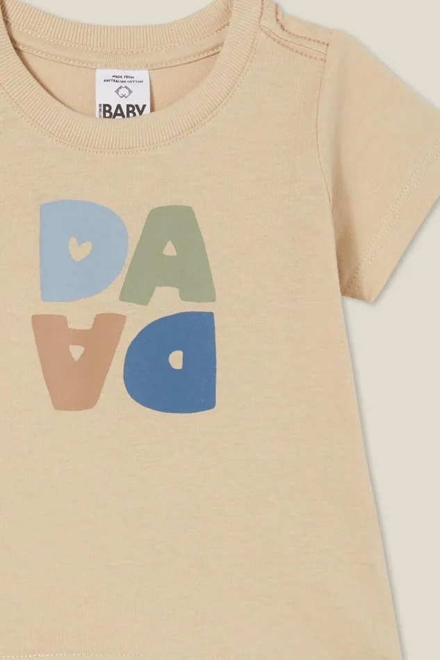 Jamie Short Sleeve Tee Rainy Daydada Baby Cotton On Tops Jackets and Sweaters Jamie Short Sleeve Tee Rainy Daydada Baby Cotton On Tops Jackets and Sweaters
