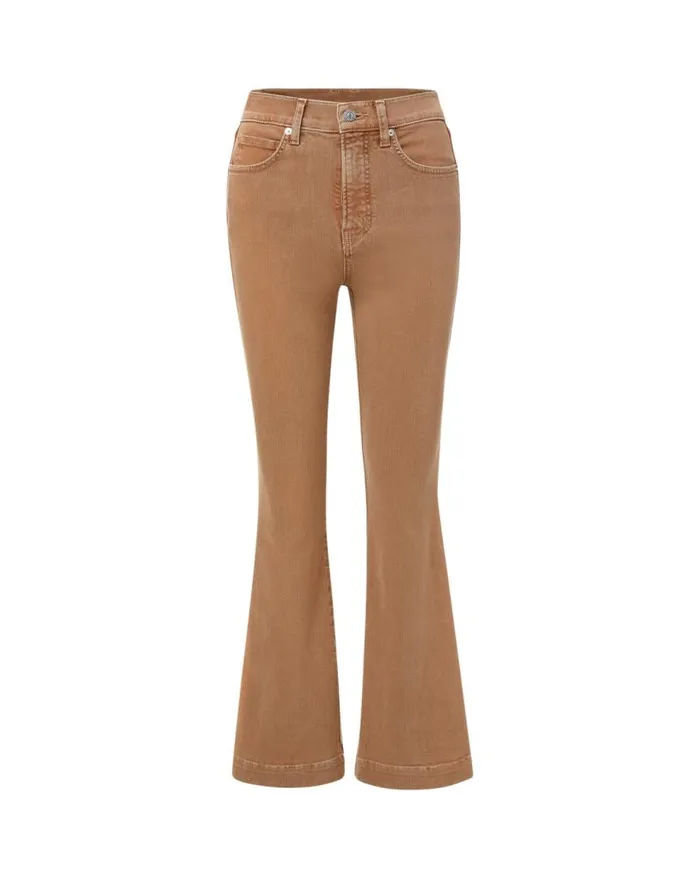 Jeans Shop Veronica Beard Carson KickFlare Jean Tan Sierra