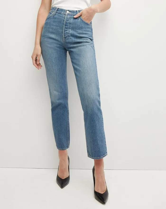 Jeans Shop Veronica Beard Daniela StraightLeg Jean Wanderer Dust