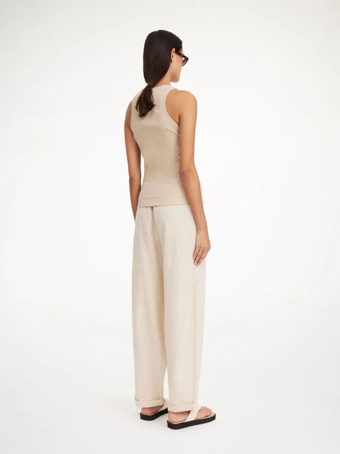 Joanni Trousers Wood Women By Malene Birger Trousers
