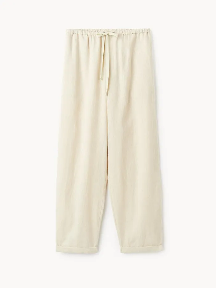 Joanni Trousers Wood Women By Malene Birger Trousers
