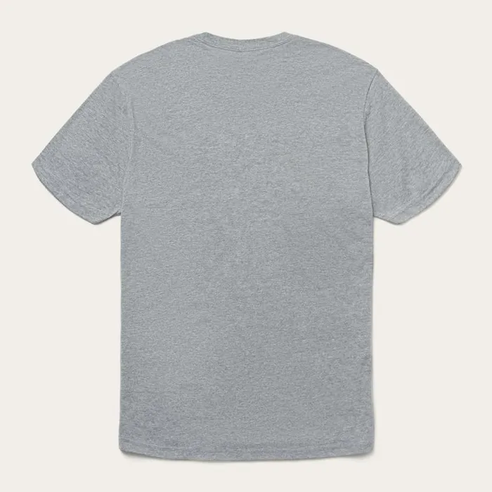 John B Stetson Co Graphic Tee Grey Men Stetson Tees