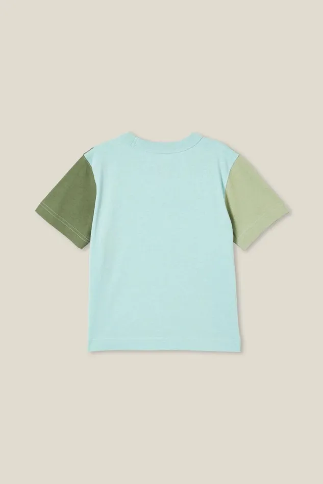 Jonny Short Sleeve Print Tee Barber Blueswag Green Wave Good Vibes Boys Cotton On Tops and TShirts Jonny Short Sleeve Print Tee Barber Blueswag Green Wave Good Vibes Boys Cotton On Tops and TShirts