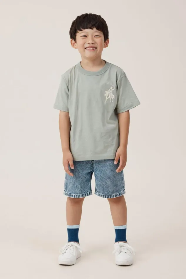 Jonny Short Sleeve Print Tee Deep Sagememphis Rodeo Boys Cotton On Tops and TShirts Jonny Short Sleeve Print Tee Deep Sagememphis Rodeo Boys Cotton On Tops and TShirts