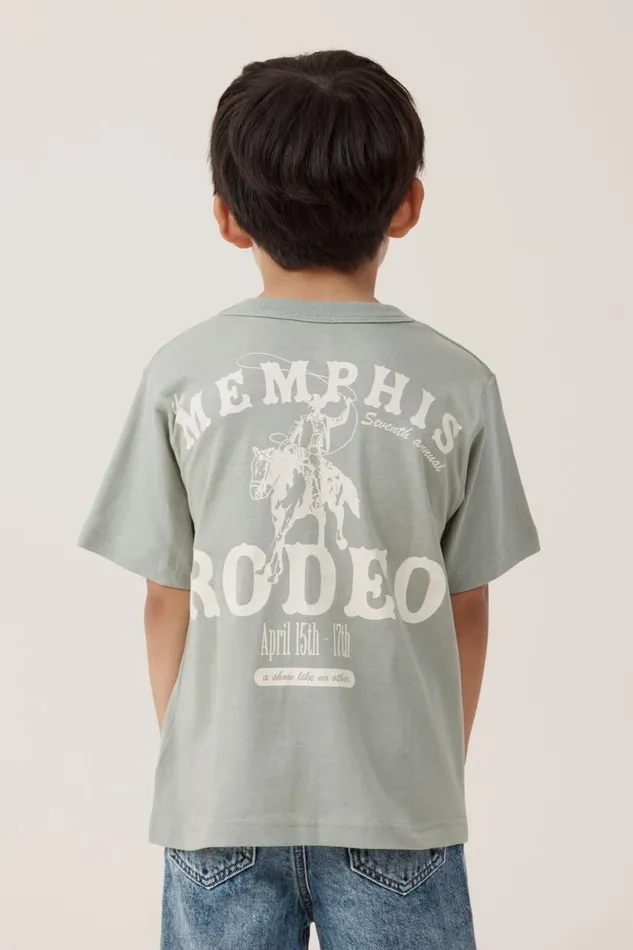 Jonny Short Sleeve Print Tee Deep Sagememphis Rodeo Boys Cotton On Tops and TShirts Jonny Short Sleeve Print Tee Deep Sagememphis Rodeo Boys Cotton On Tops and TShirts