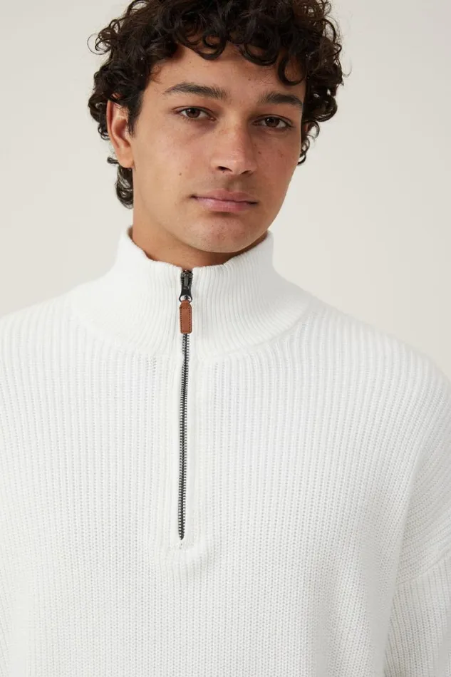 Jordan Quarter Zip Off White Men Cotton On Sweaters Jordan Quarter Zip Off White Men Cotton On Sweaters