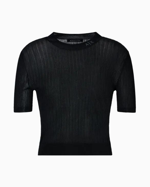 Jumpers Black Women Armani Knitwear