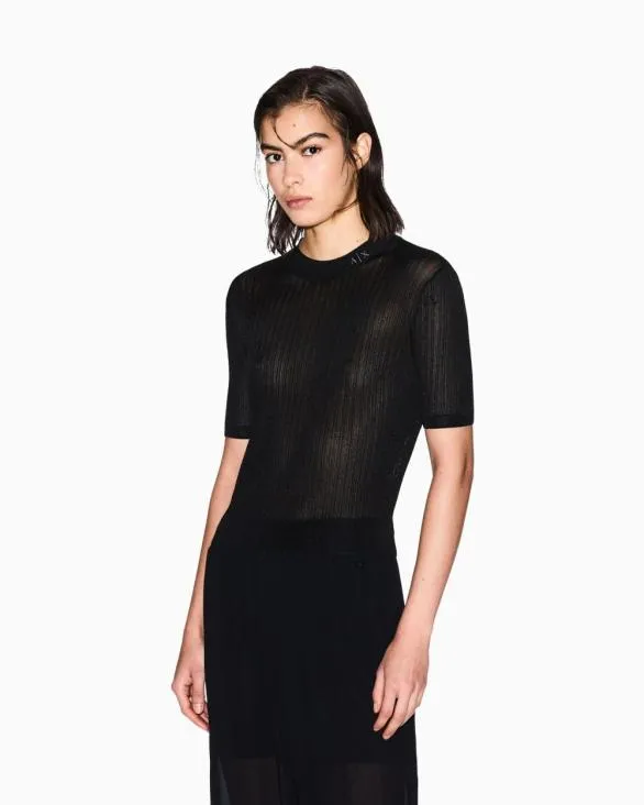 Jumpers Black Women Armani Knitwear Jumpers Black Women Armani Knitwear