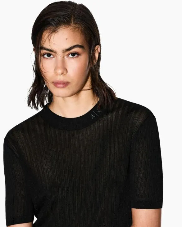 Jumpers Black Women Armani Knitwear Jumpers Black Women Armani Knitwear