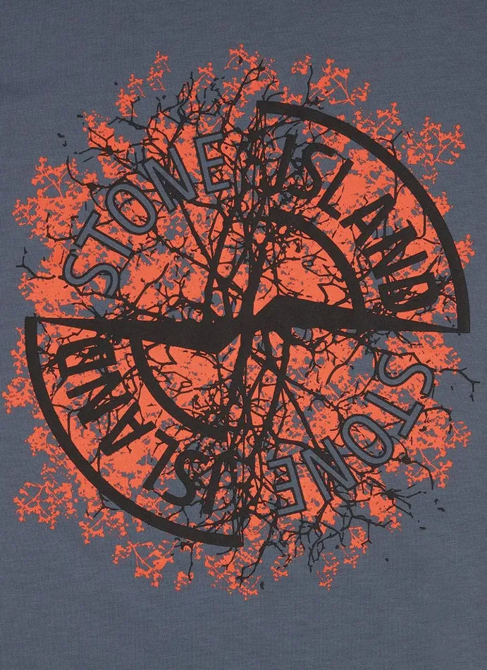 Junior 21057 TShirt In Aviation Blue Stone Island TShirts