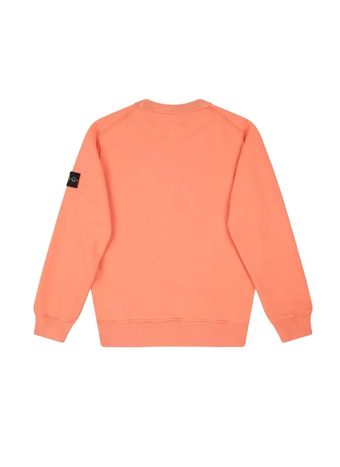 Junior 61340 Sweatshirt In Lobster Stone Island Sweatshirts