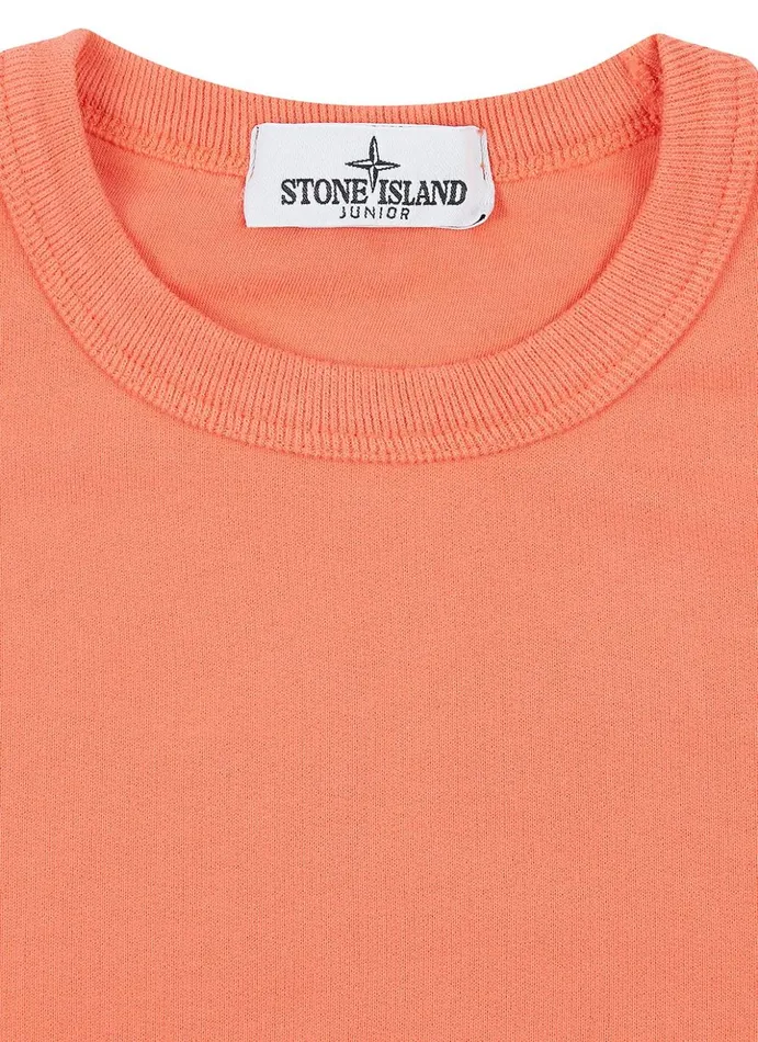 Junior 61340 Sweatshirt In Lobster Stone Island Sweatshirts