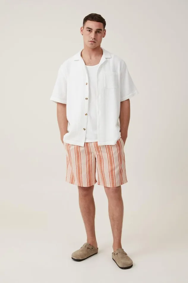 Kahuna Short Clay Vertical Men Cotton On Shorts