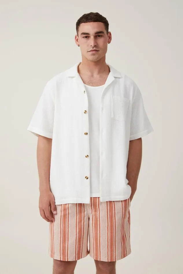 Kahuna Short Clay Vertical Men Cotton On Shorts Kahuna Short Clay Vertical Men Cotton On Shorts