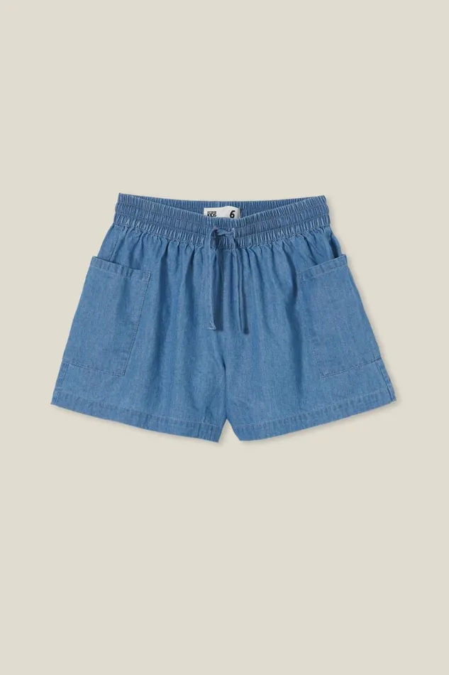 Kai Short Mid Wash Girls Cotton On Shorts Skirts and Playsuits