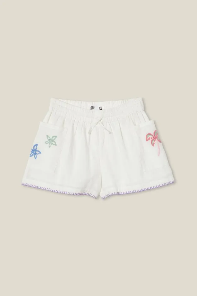Kai Short Vanillasummer Embroidery Girls Cotton On Shorts Skirts and Playsuits Kai Short Vanillasummer Embroidery Girls Cotton On Shorts Skirts and Playsuits