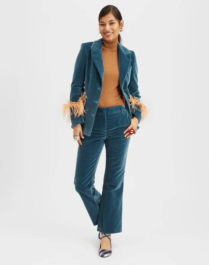 Keaton Jacket Light Blue Women La Double J Outerwear Keaton Jacket Light Blue Women La Double J Outerwear
